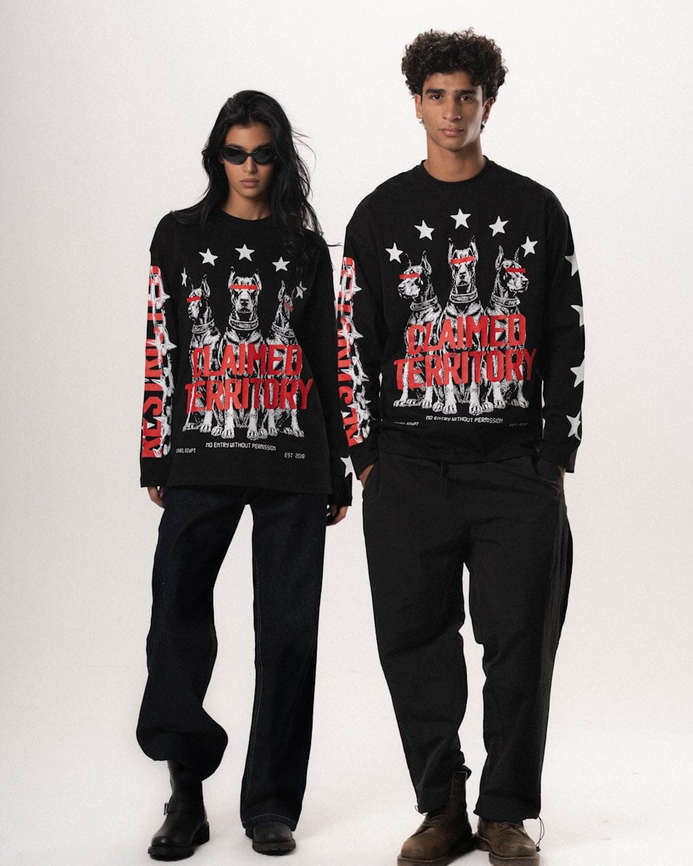 Claimed Territory Oversized Long Sleeves