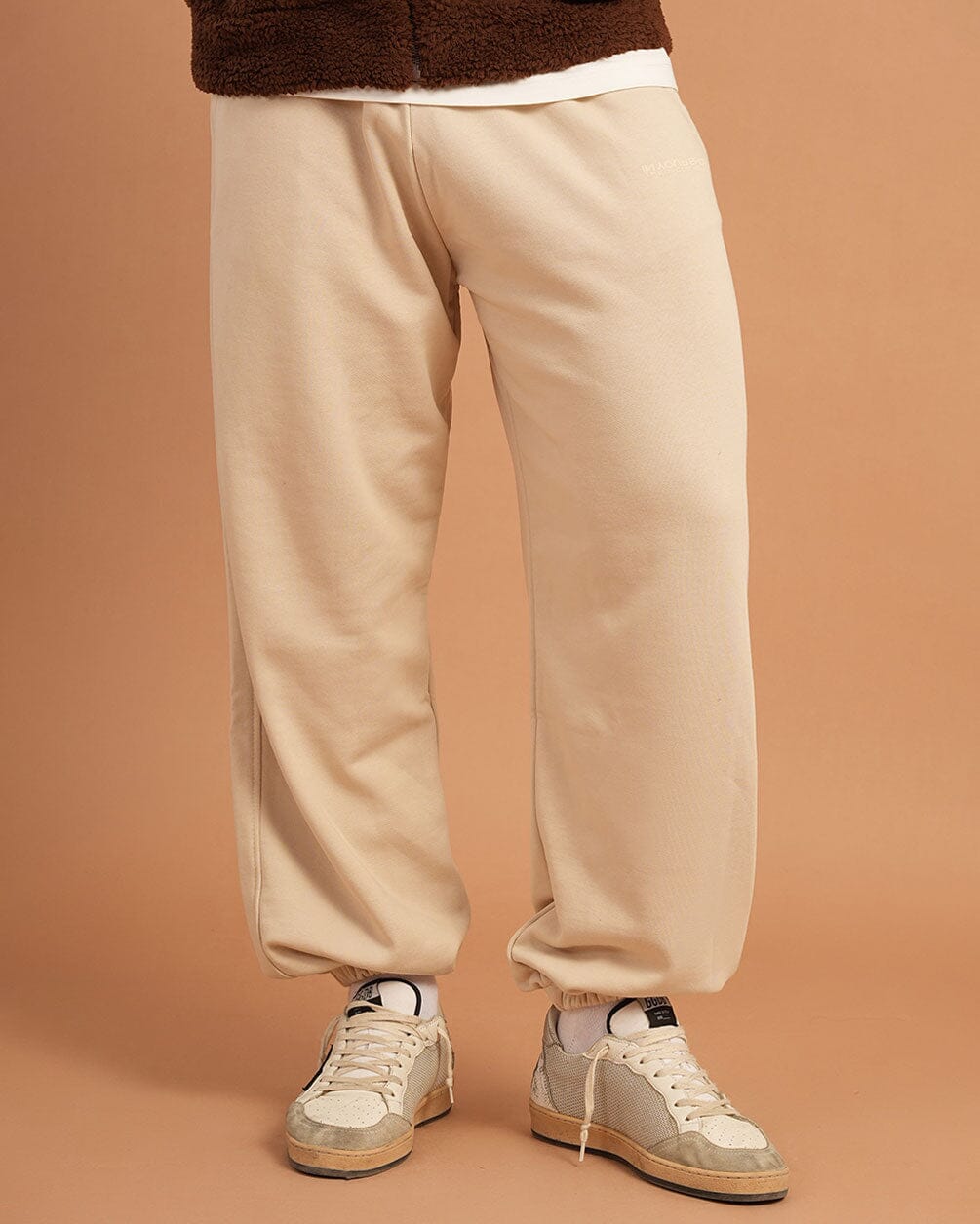 Beige Sweatpants
